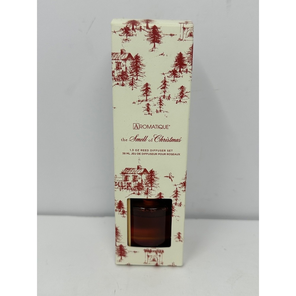 Aromatique Smell of Christmas Scented Reed Diffuser Set 1.3oz Oil and Reeds Z1